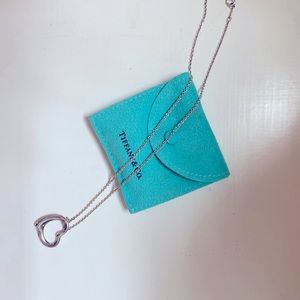 Tiffany & Co. Elsa Peretti open heart necklace